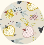 見立て葵千鳥 風呂敷